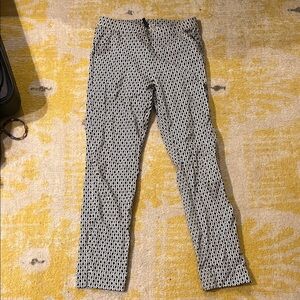 Stylish Black and White Women's Pants